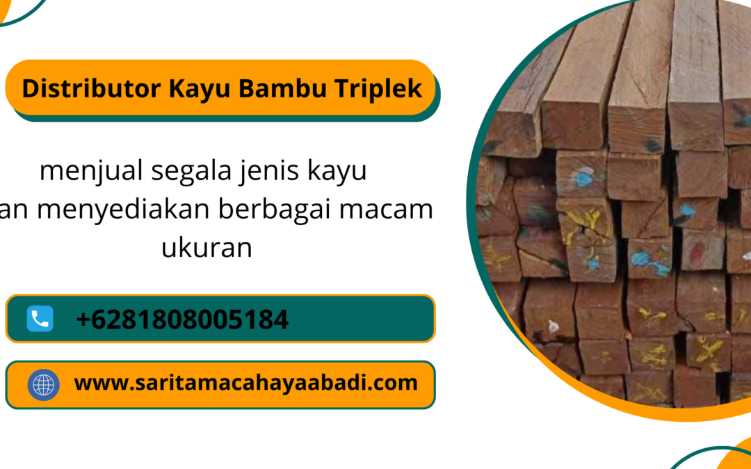 Distributor Kayu Bambu Triplek